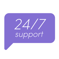 24/7 help center